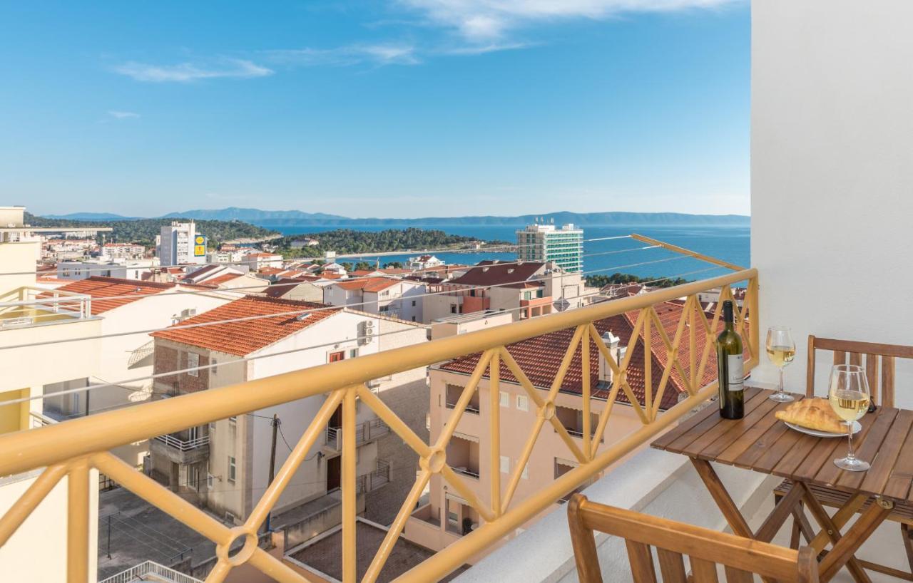 Vista Mare Apartment - 3 Bedroom, Sea View มาคาร์สกา ภายนอก รูปภาพ
